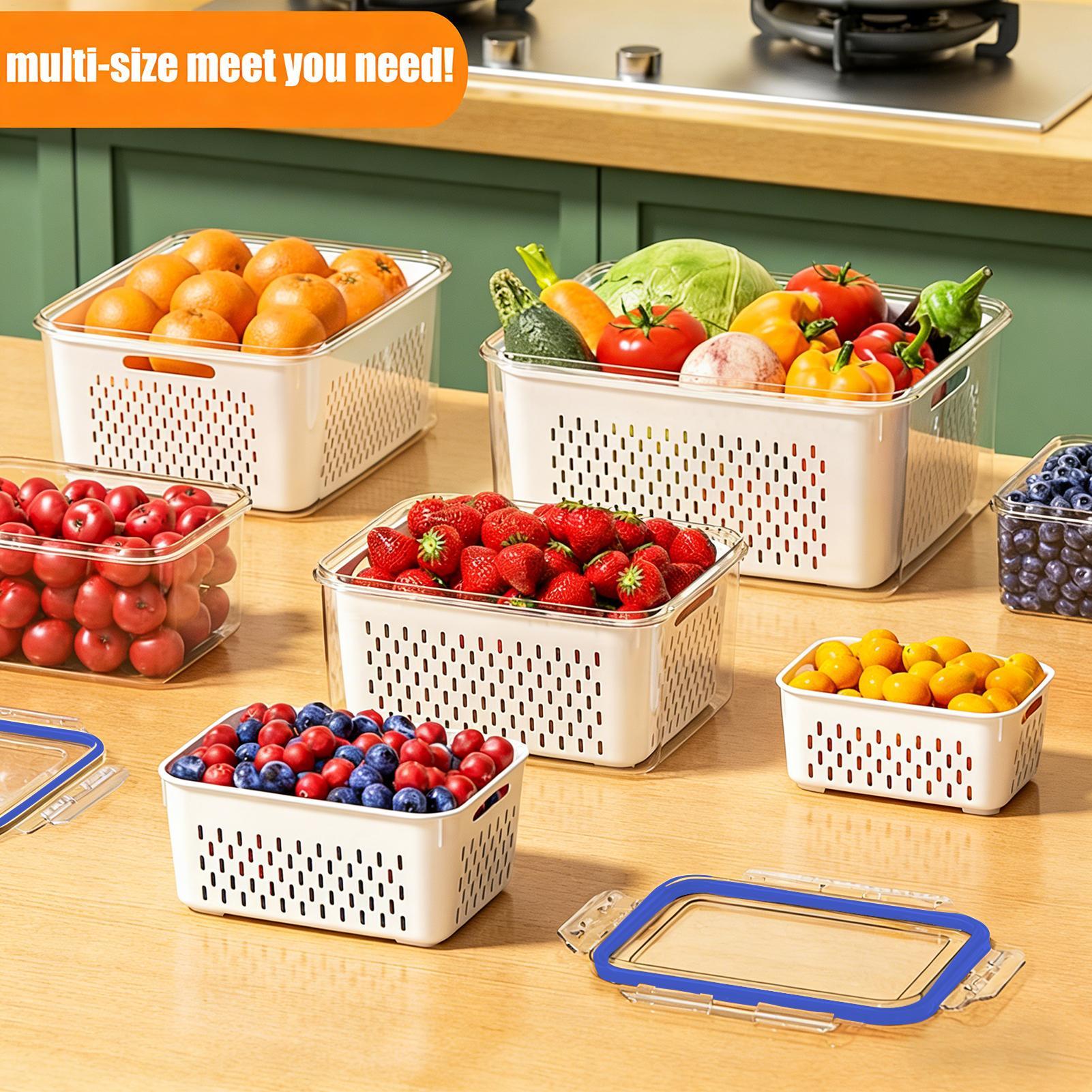 4-in-1 Leakproof Fruit Storage - огляд і ціна Food Storage Jar Set