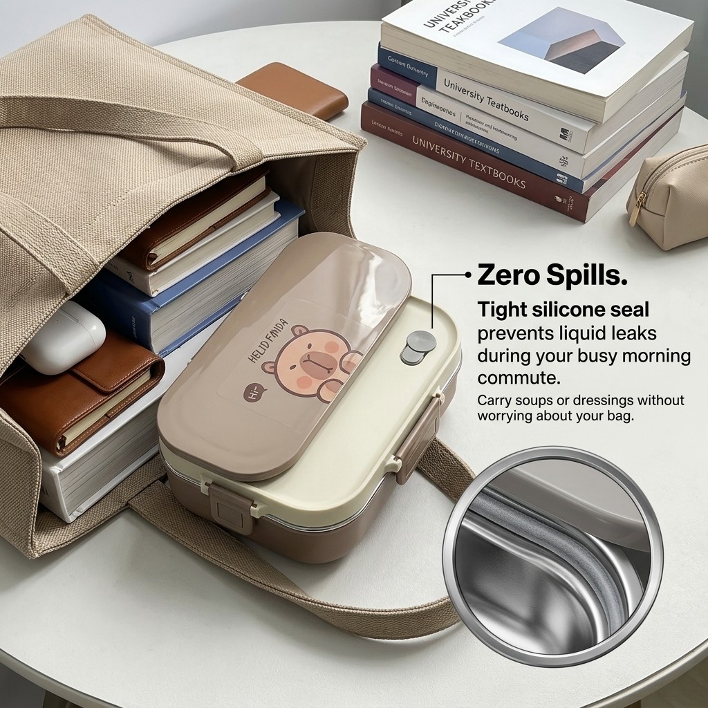 304 Stainless Steel Bento Lunc - огляд і ціна Food Storage Jar Set