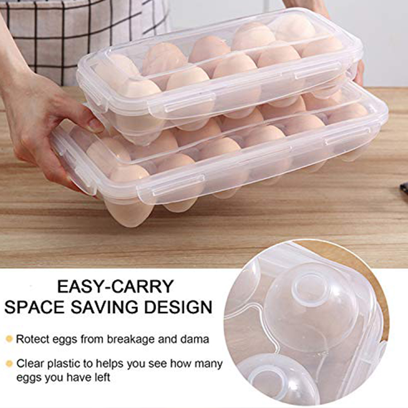 1/2pc 10Grids Egg Storage Box  - огляд і ціна Food Storage Jar Set
