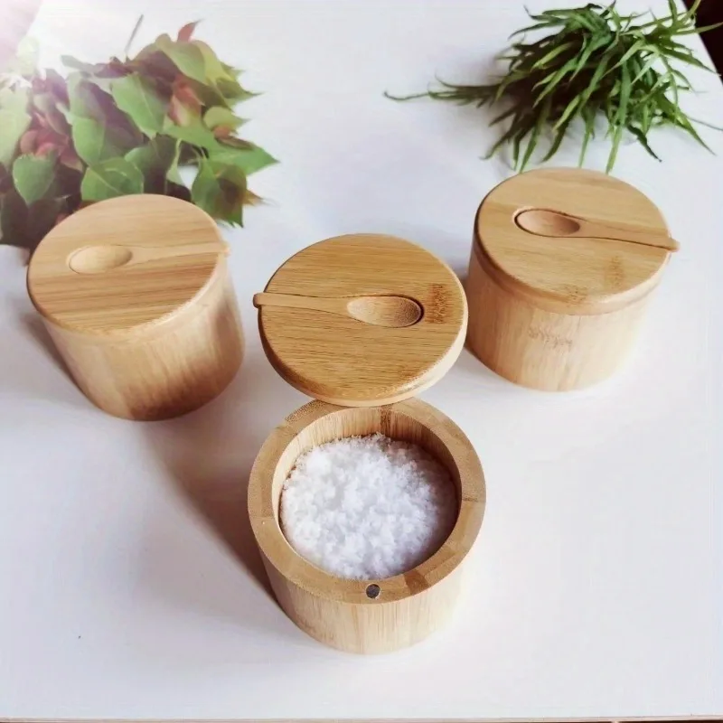 Bamboo Salt And Pepper Seasoni - огляд і ціна Food Storage For Room