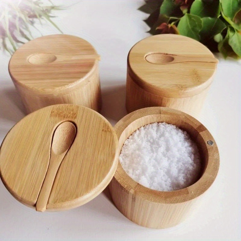 Bamboo Salt And Pepper Seasoni - огляд і ціна Food Storage For Room