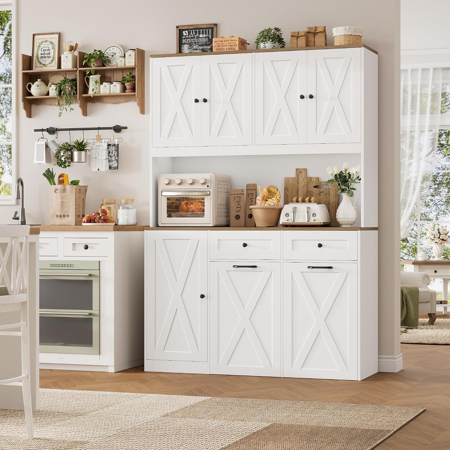 Kitchen Pantry Storage Cabinet - огляд і ціна Food Storage Without Pantry