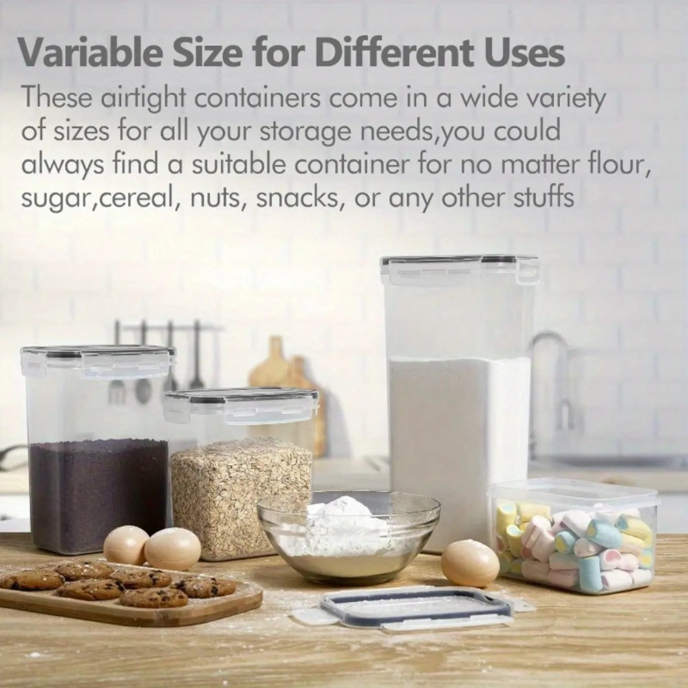 8PCS Airtight Food Storage Con - огляд і ціна Food Storage Jar Labels