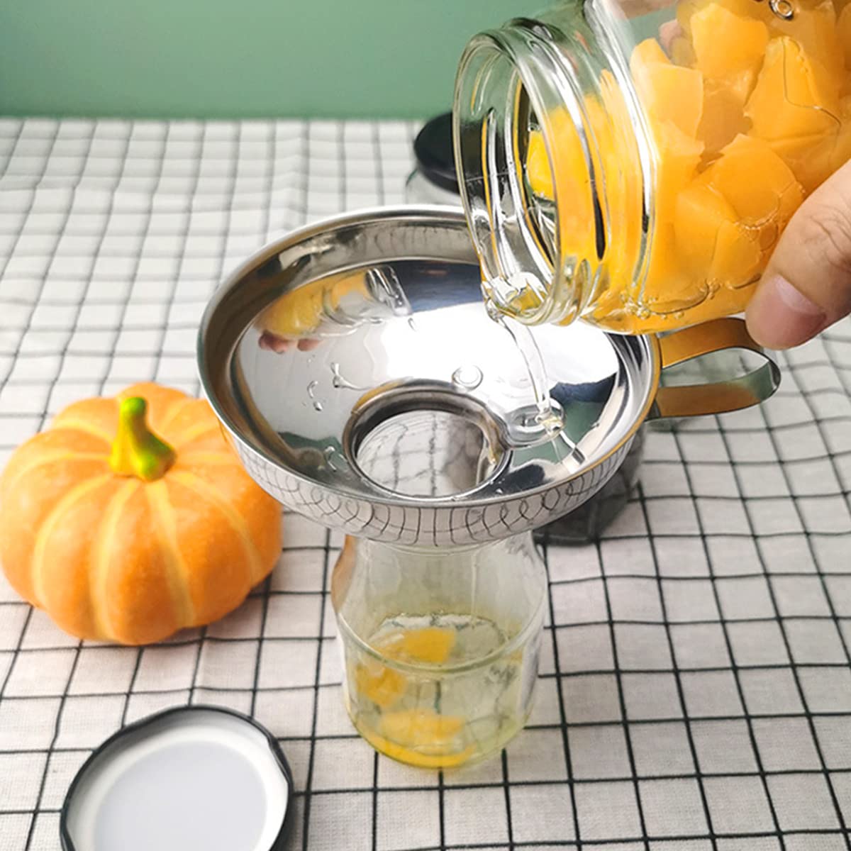 Stainless Steel Funnel Canning - огляд і ціна Mason Jar Wide Mouth