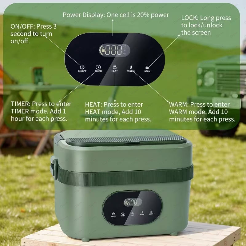 Gison 1.5L Portable Wireless H - огляд і ціна Portable Food Warmer
