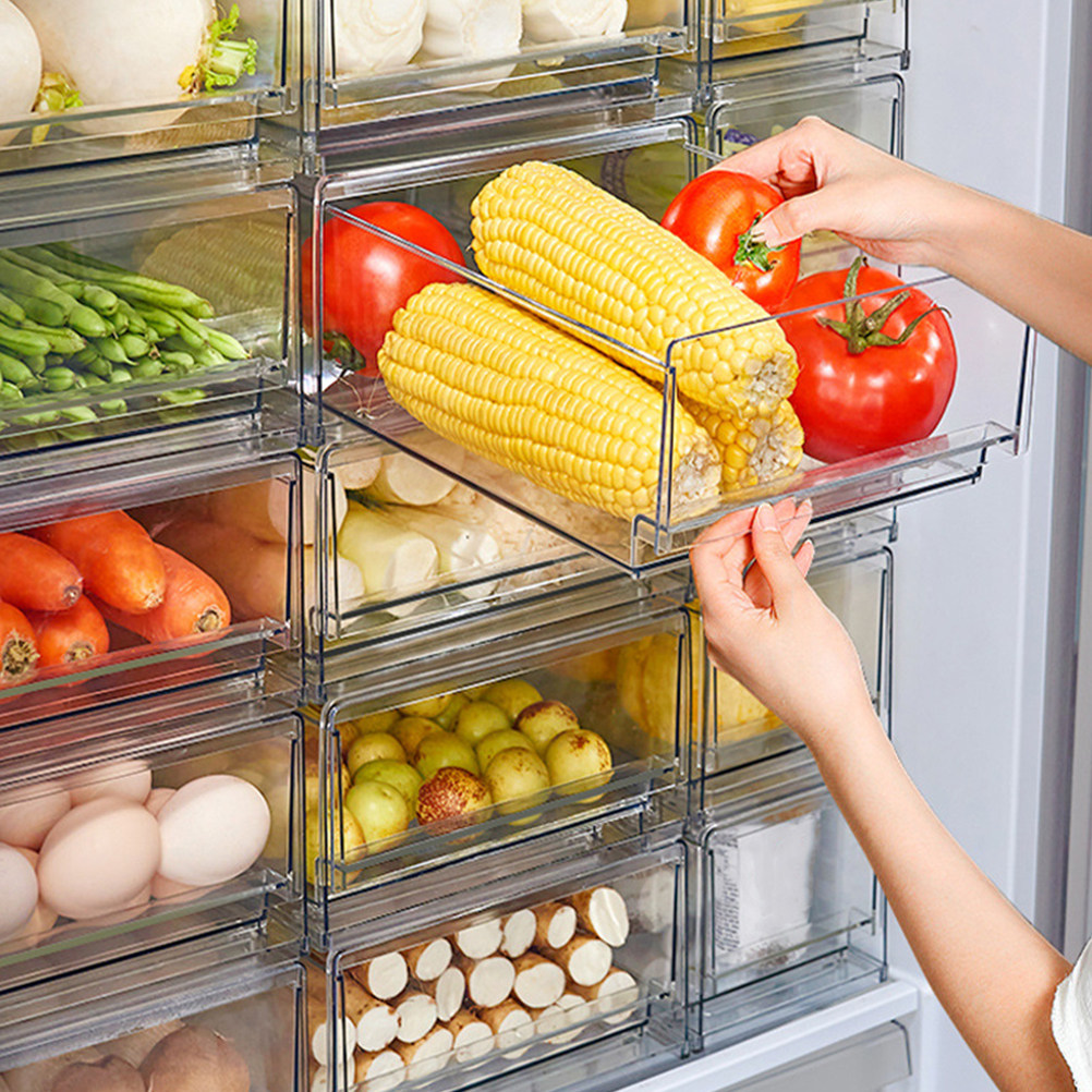 Refrigerator Organizer Storage - огляд і ціна Food Storage Without Pantry