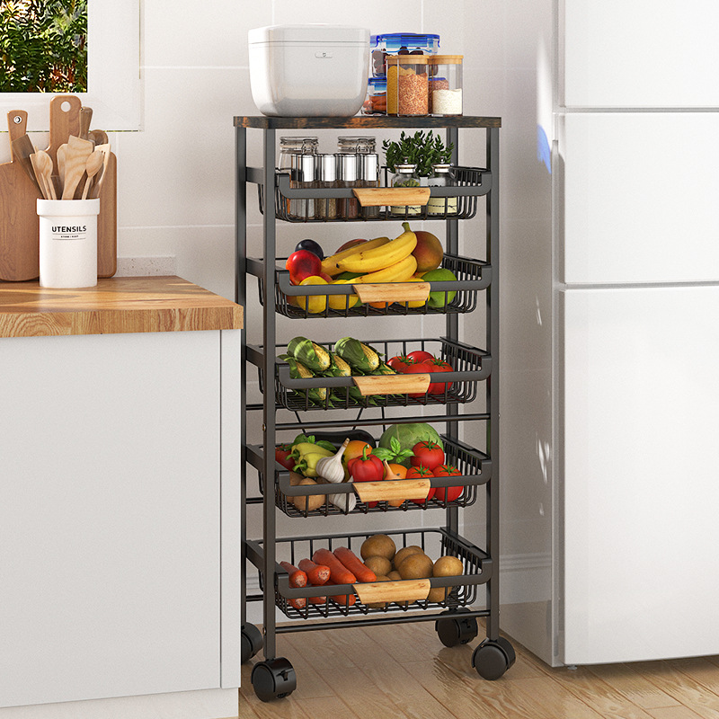 5 Tier Wire Fruit Basket - Kit - огляд і ціна Food Storage Without Pantry
