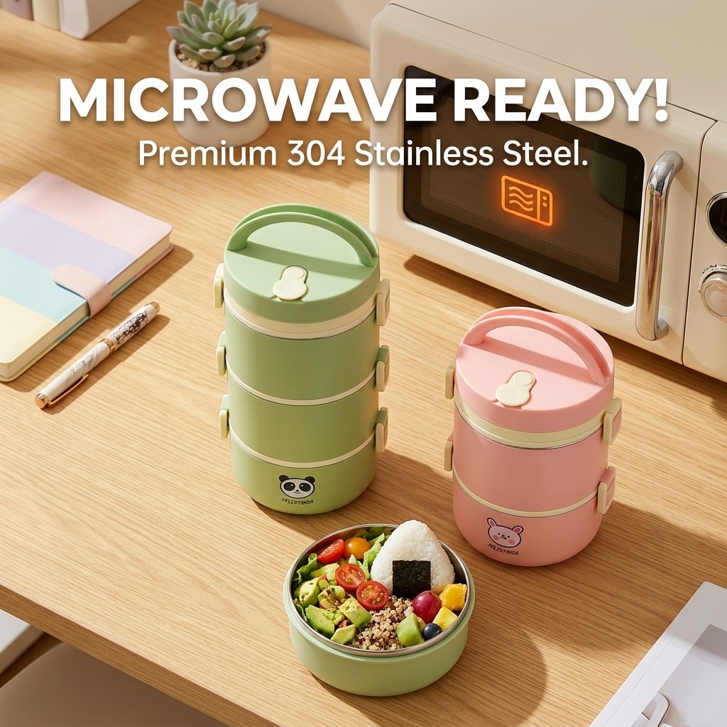 304 Stainless Steel Thermal Lu - огляд і ціна Food Storage Jar Set