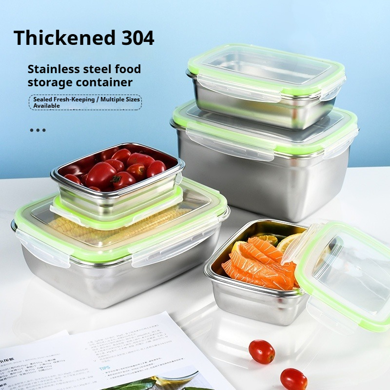304 Stainless Steel Lunch Box  - огляд і ціна Food Storage Ideas