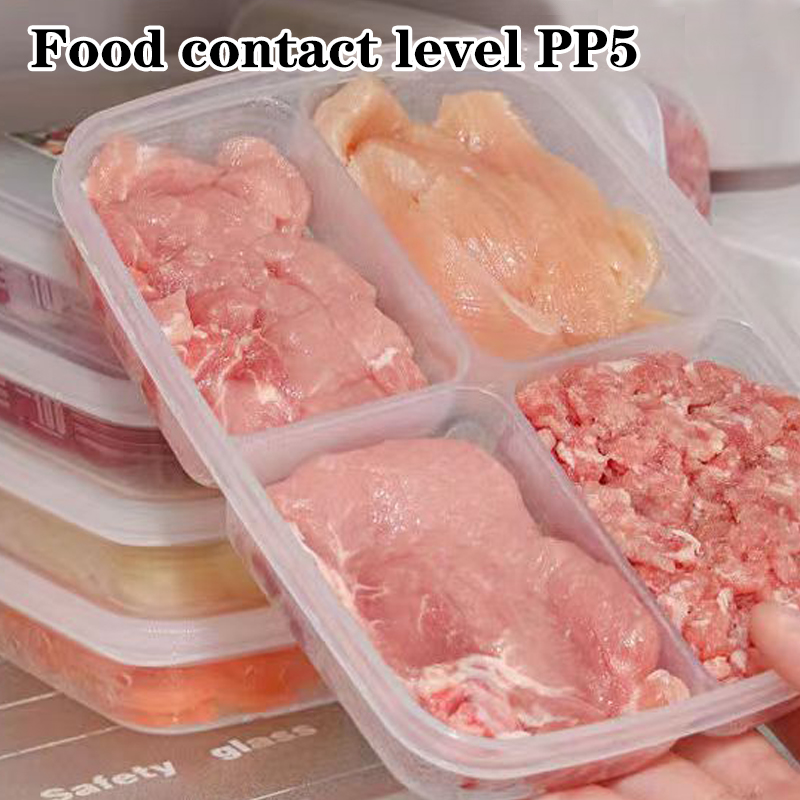 New【4 Grids Plastic Storage Bo - огляд і ціна Food Storage Ideas