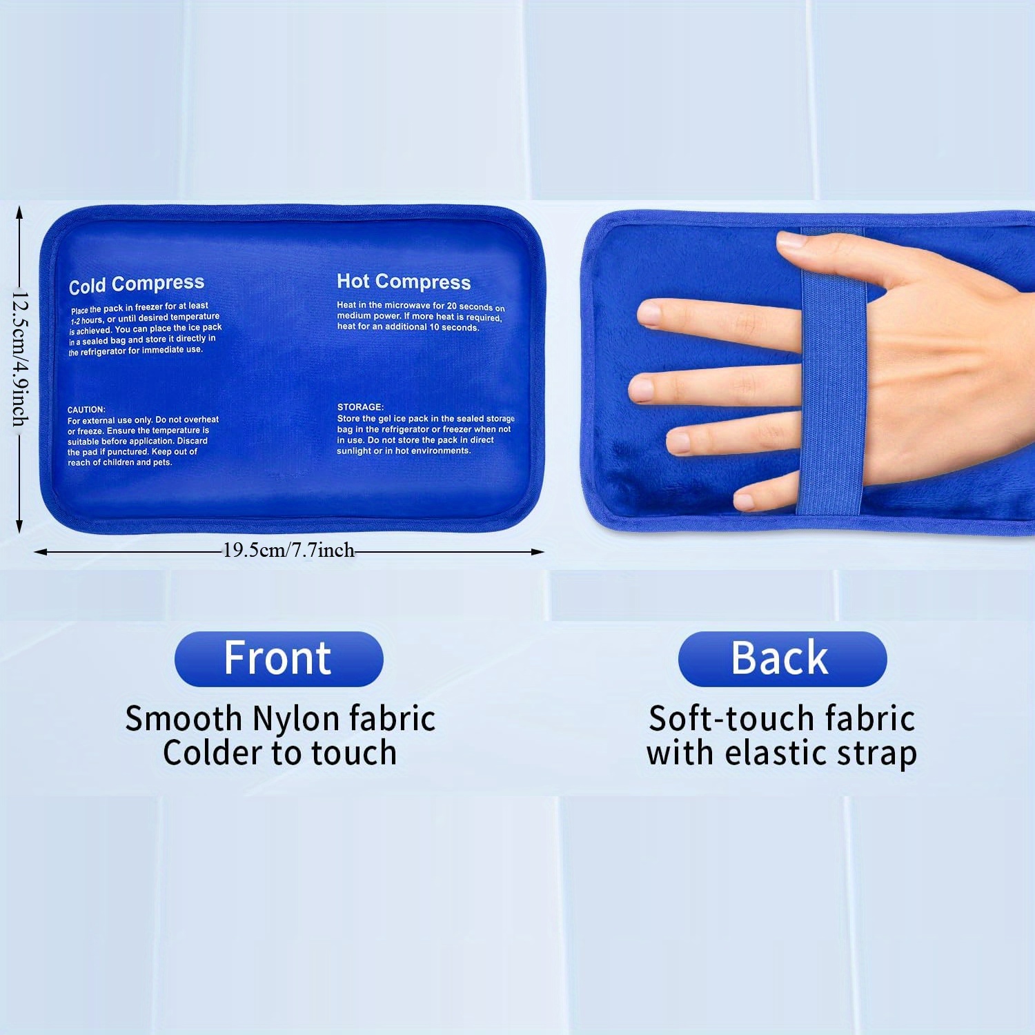 Ice Packs for Injuries Hot Col - огляд і ціна Cold Pack Ice Gel