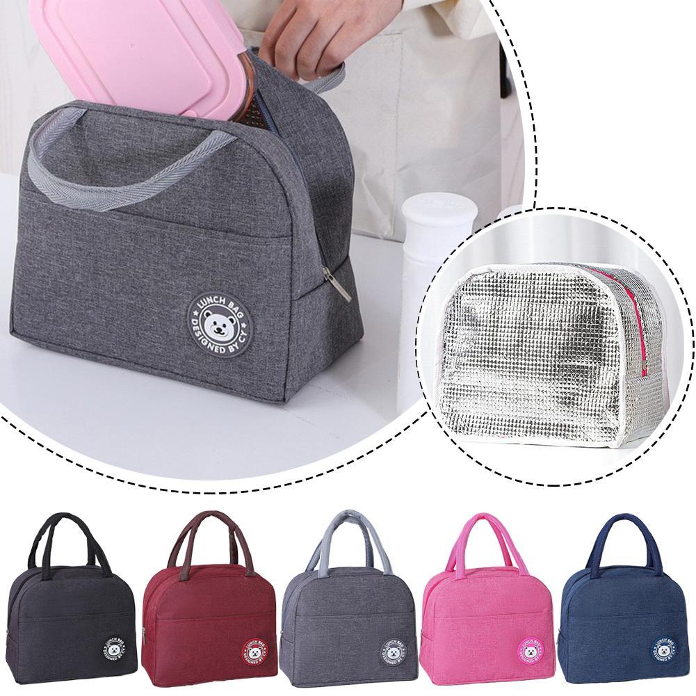 Insulated Lunch Bag Portable T - огляд і ціна Food Storage Aluminum