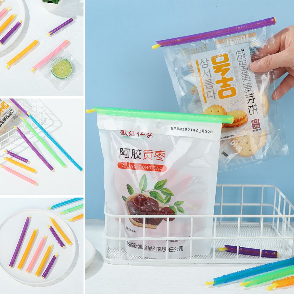5PCS Magic Bag Sealer Stick Fo - огляд і ціна Food Storage With Lock