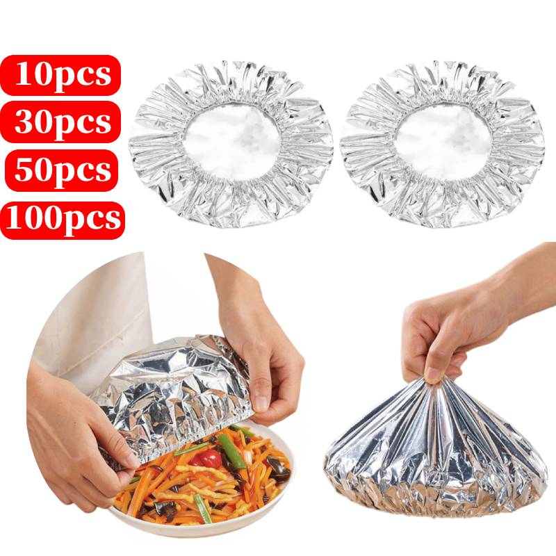 10-100PCS Repeatable Film Insu - огляд і ціна Food Storage Aluminum