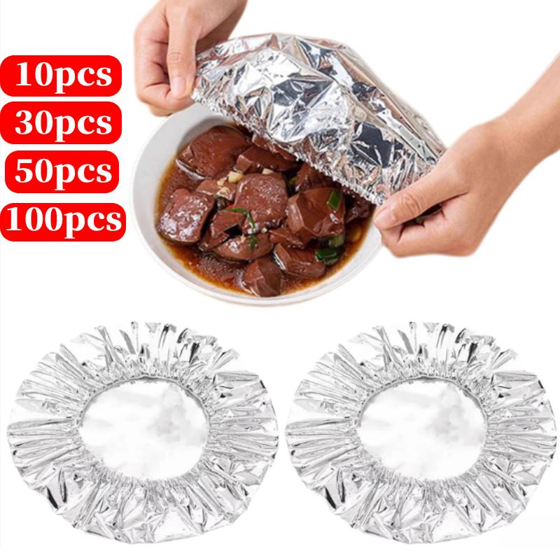 10-100PCS Repeatable Film Insu - огляд і ціна Food Storage Aluminum
