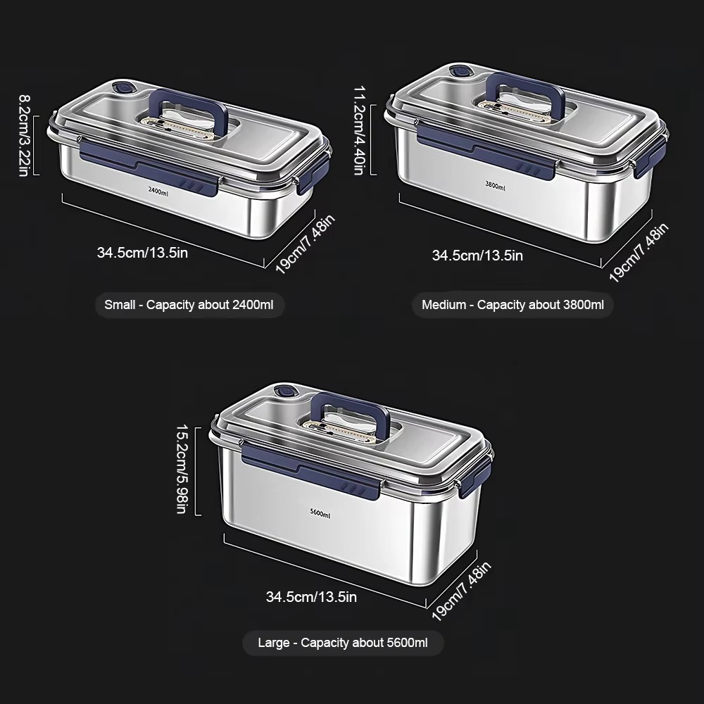 316 Stainless Steel Food Stora - огляд і ціна Food Storage Jar Set