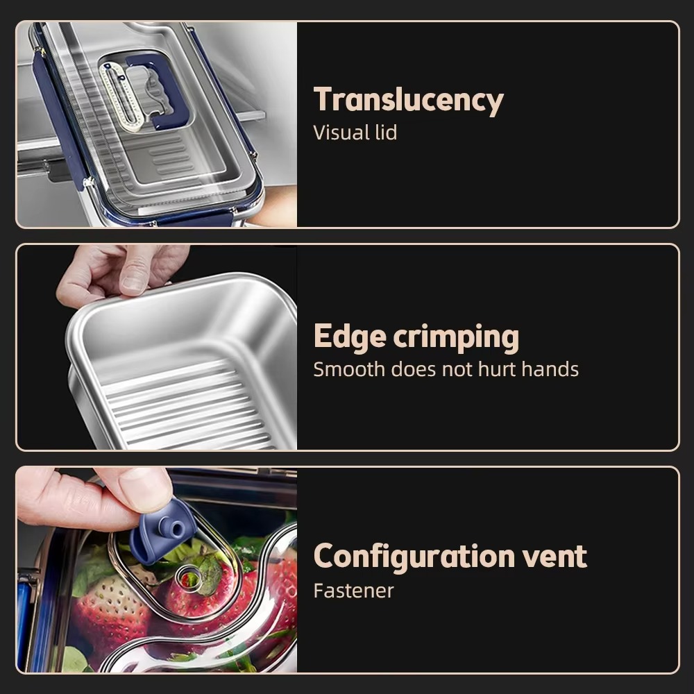 316 Stainless Steel Food Stora - огляд і ціна Food Storage Jar Set
