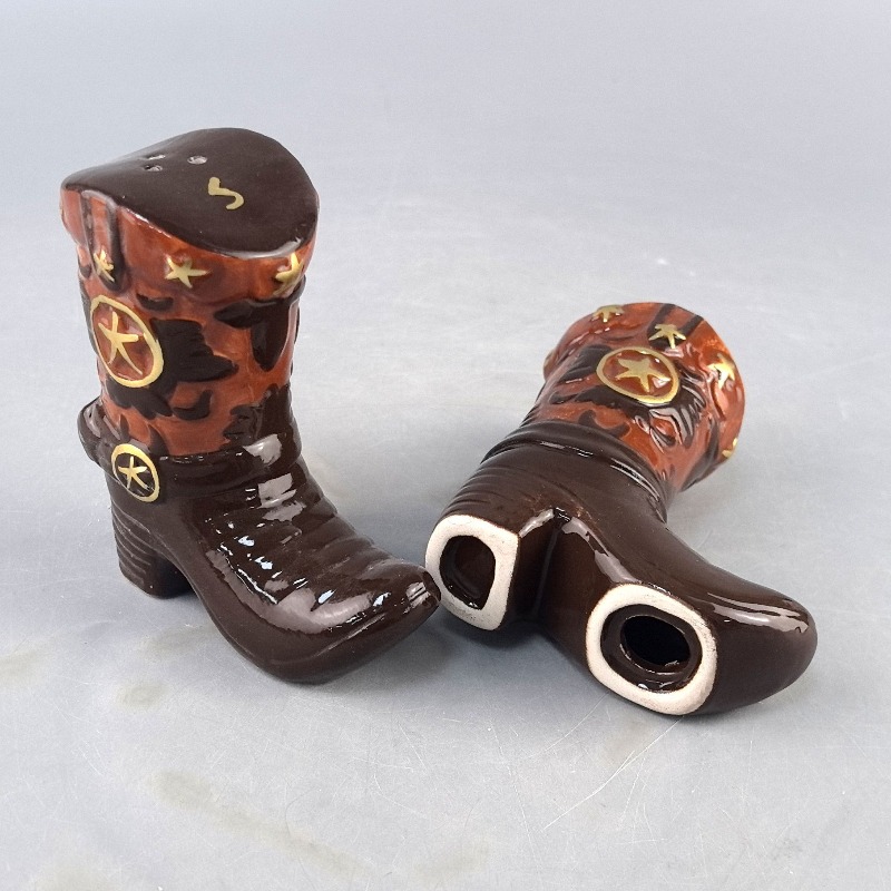 Vintage Boots Ceramic Spice Ja - огляд і ціна Food Storage Jar Set
