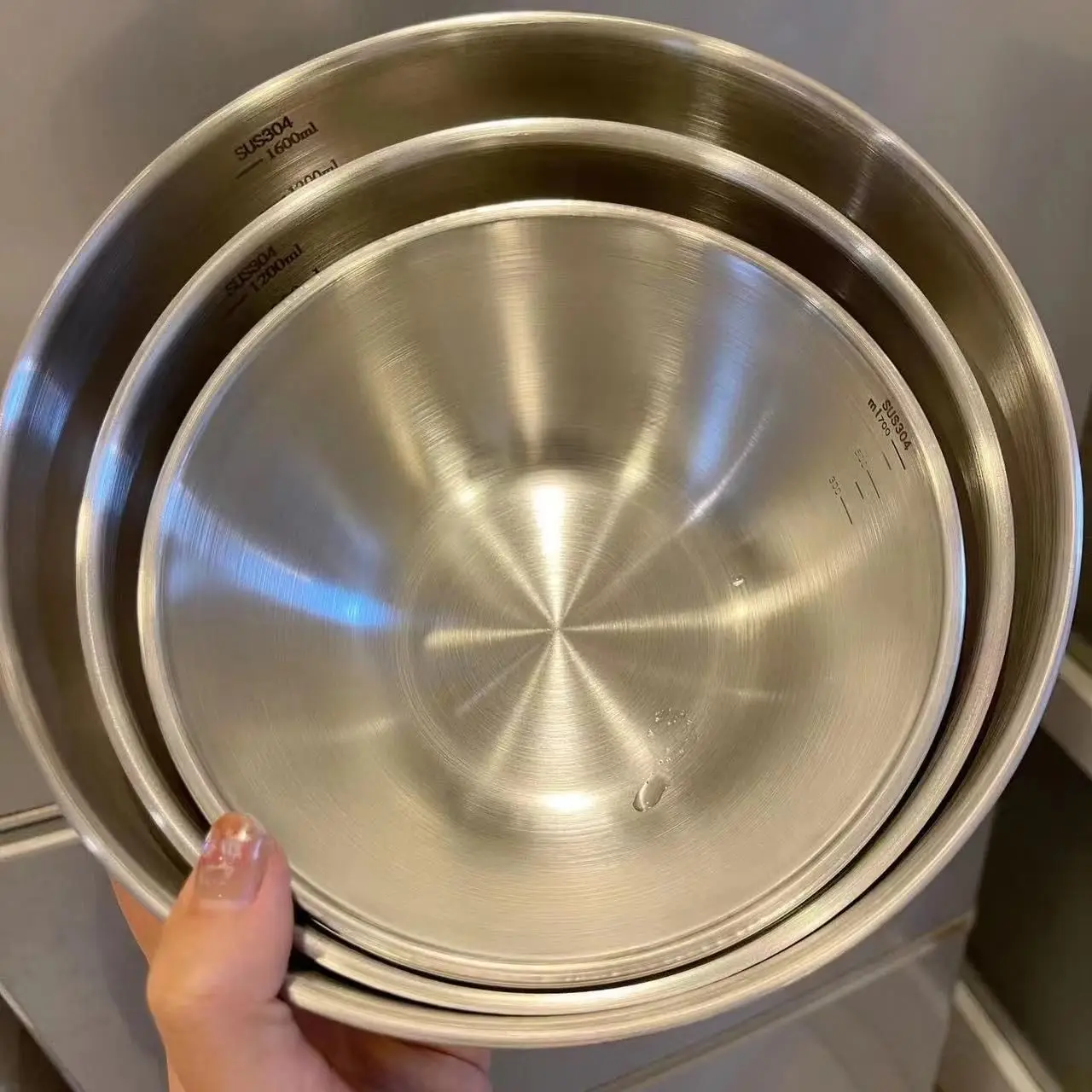 1-3 Stainless Steel Bowl Set w - огляд і ціна Food Storage For Room