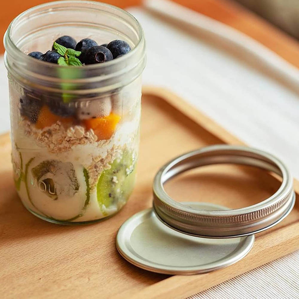 16oz Wide Mouth Mason Jars wit - огляд і ціна Mason Jar Wide Mouth