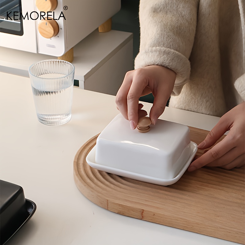 Ceramic Butter Dish with Lid R - огляд і ціна Food Storage For Restaurant