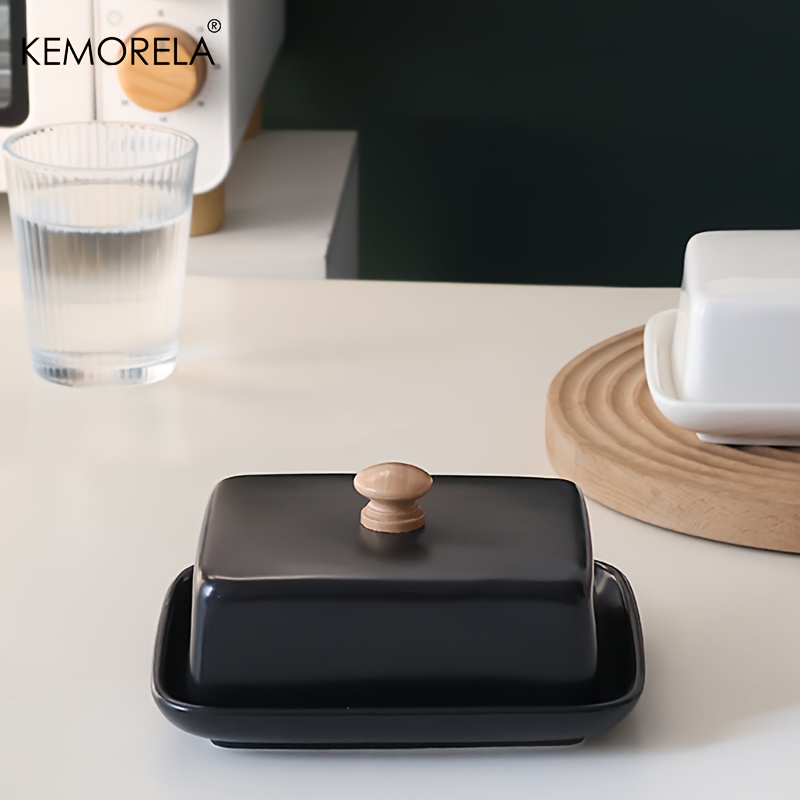 Ceramic Butter Dish with Lid R - огляд і ціна Food Storage For Restaurant
