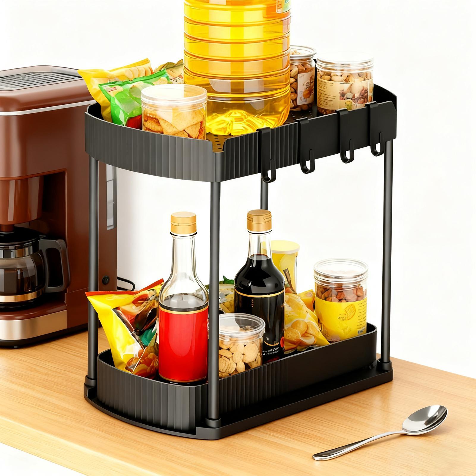 Under Kitchen Sink Organizer 2 - огляд і ціна Food Storage Without Pantry