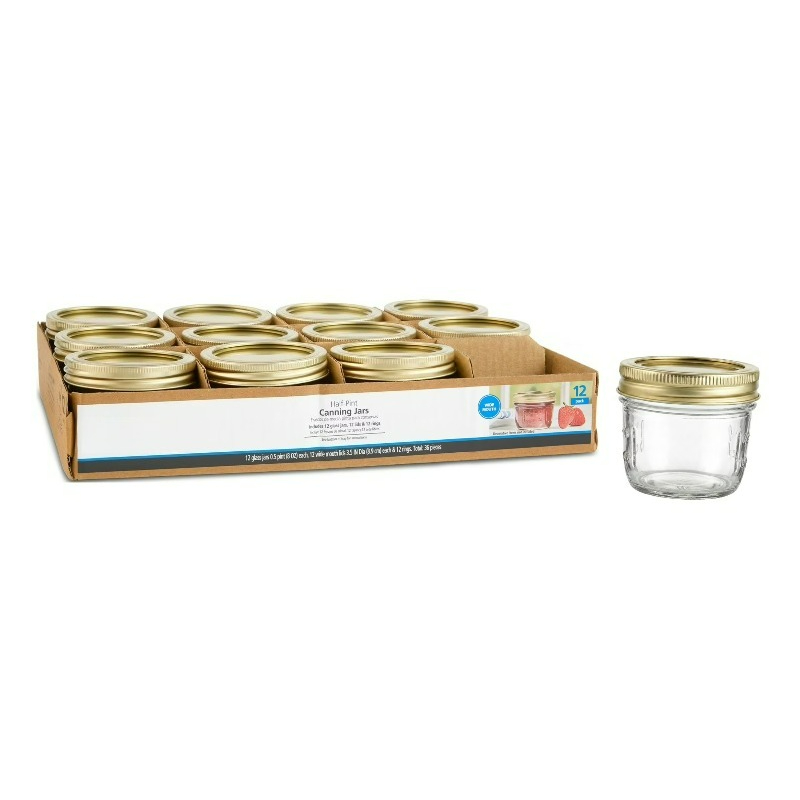 8 oz Mason Jars, Wide Mouth Ha - огляд і ціна Mason Jar Wide Mouth
