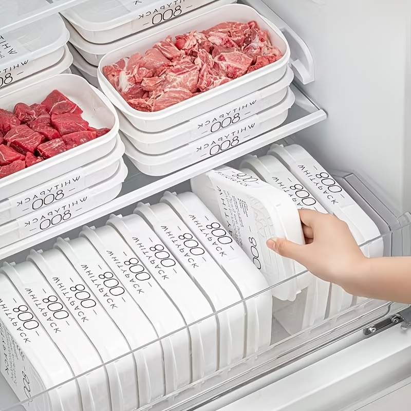 10Pcs Reusable Stackable Food  - огляд і ціна Food Storage Square Containers