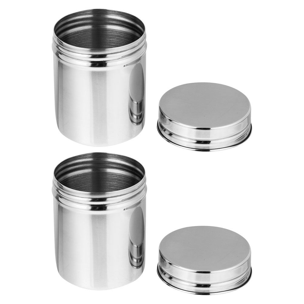 2Pcs Stainless Steel Canisters - огляд і ціна Food Storage Containers