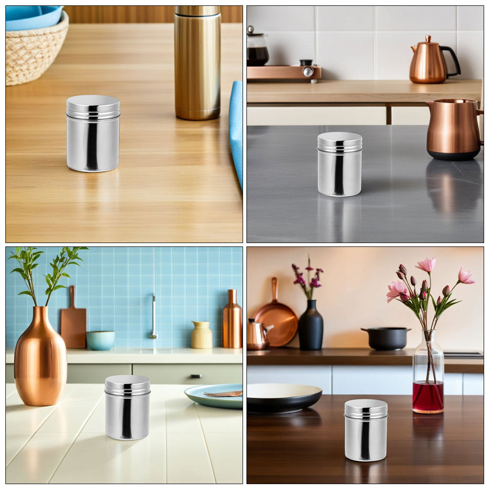 2Pcs Stainless Steel Canisters - огляд і ціна Food Storage Containers
