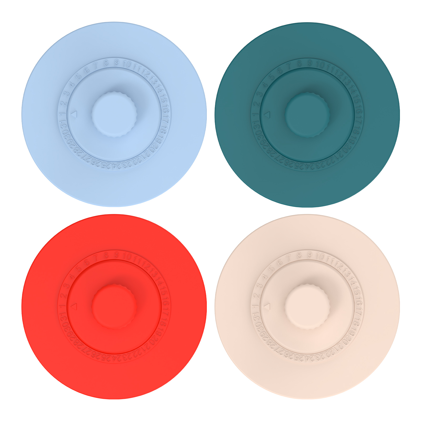 4 Pcs Silicone Fermentation Li - огляд і ціна Mason Jar Wide Mouth