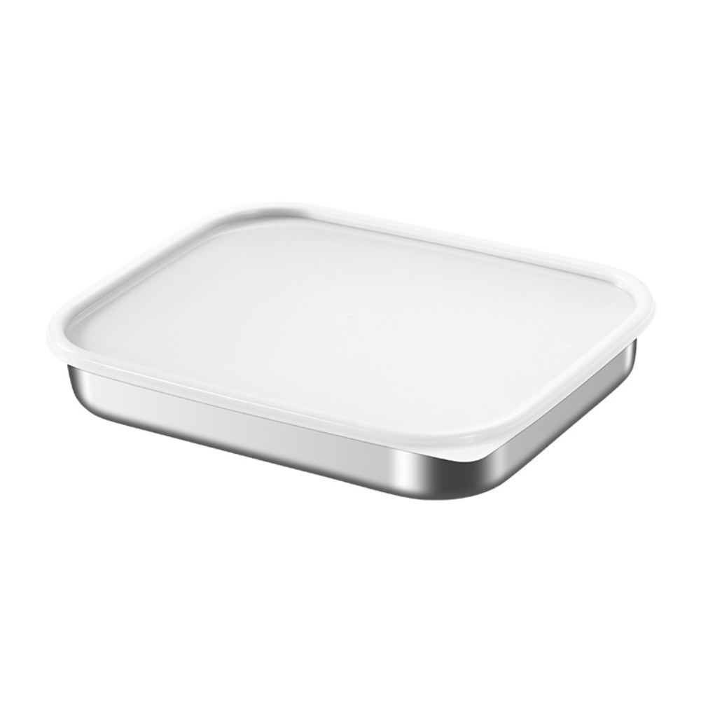 Stainless Steel Food Storage C - огляд і ціна Food Storage Square Containers