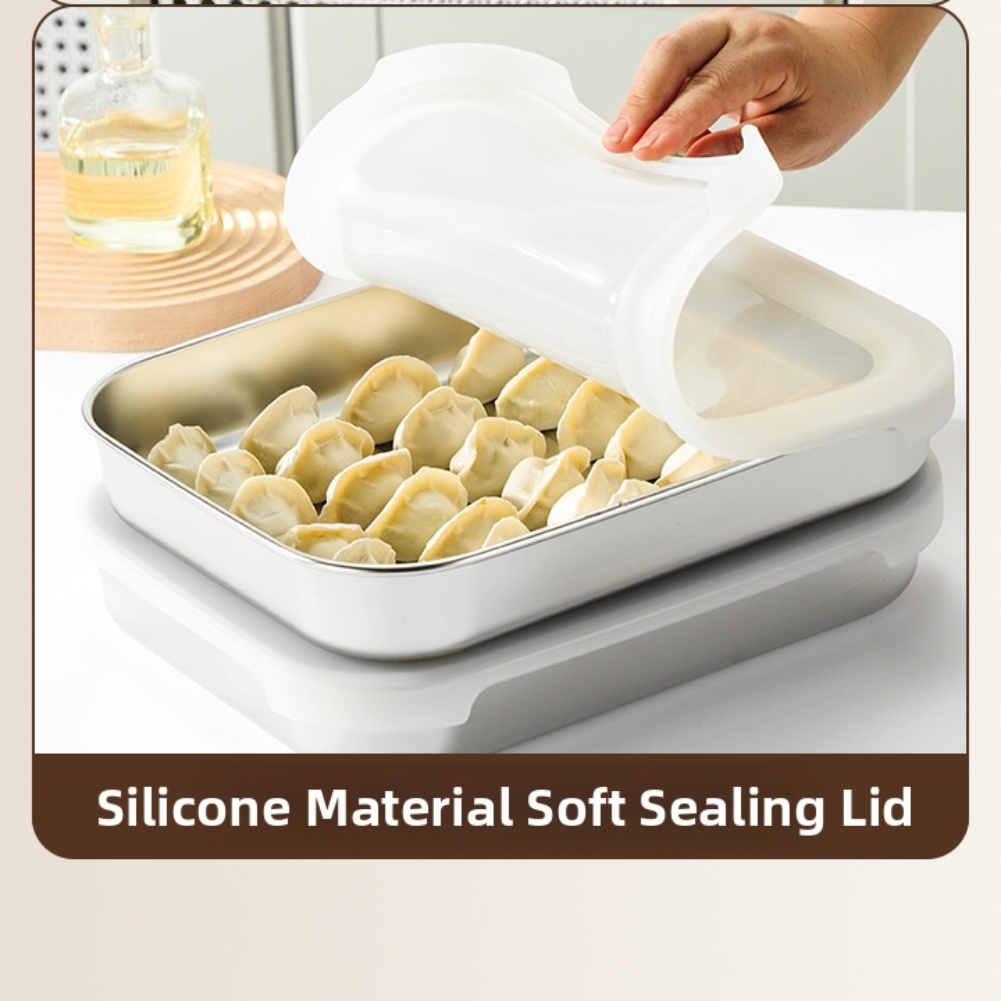 Stainless Steel Food Storage C - огляд і ціна Food Storage Square Containers