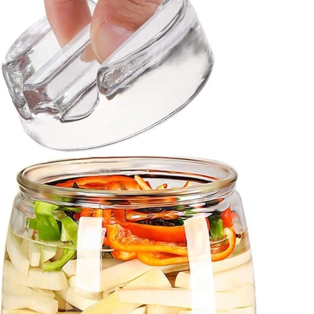 Fermented Glass Weights with H - огляд і ціна Mason Jar Wide Mouth