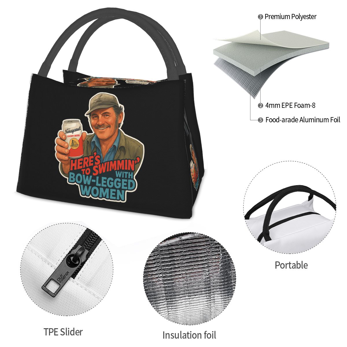 Heres To Swimmin Quint Jaws Mo - огляд і ціна Food Storage Quotes