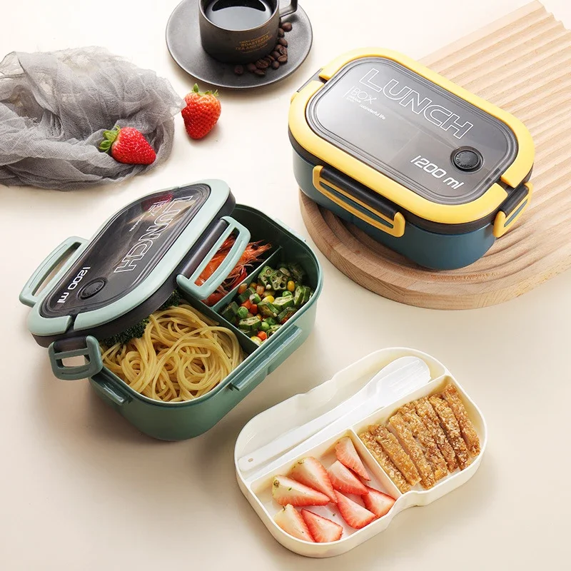 Hot Single Double-layer Lunch  - огляд і ціна Food Storage Hot