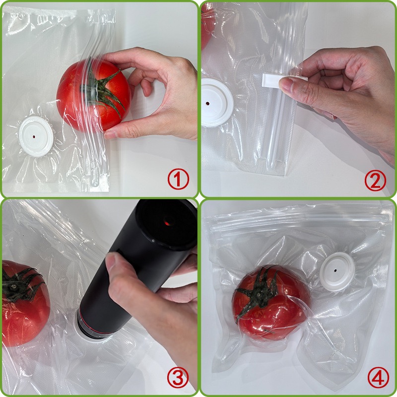 New Reusable Air Vacuum Storag - огляд і ціна Food Storage Hot