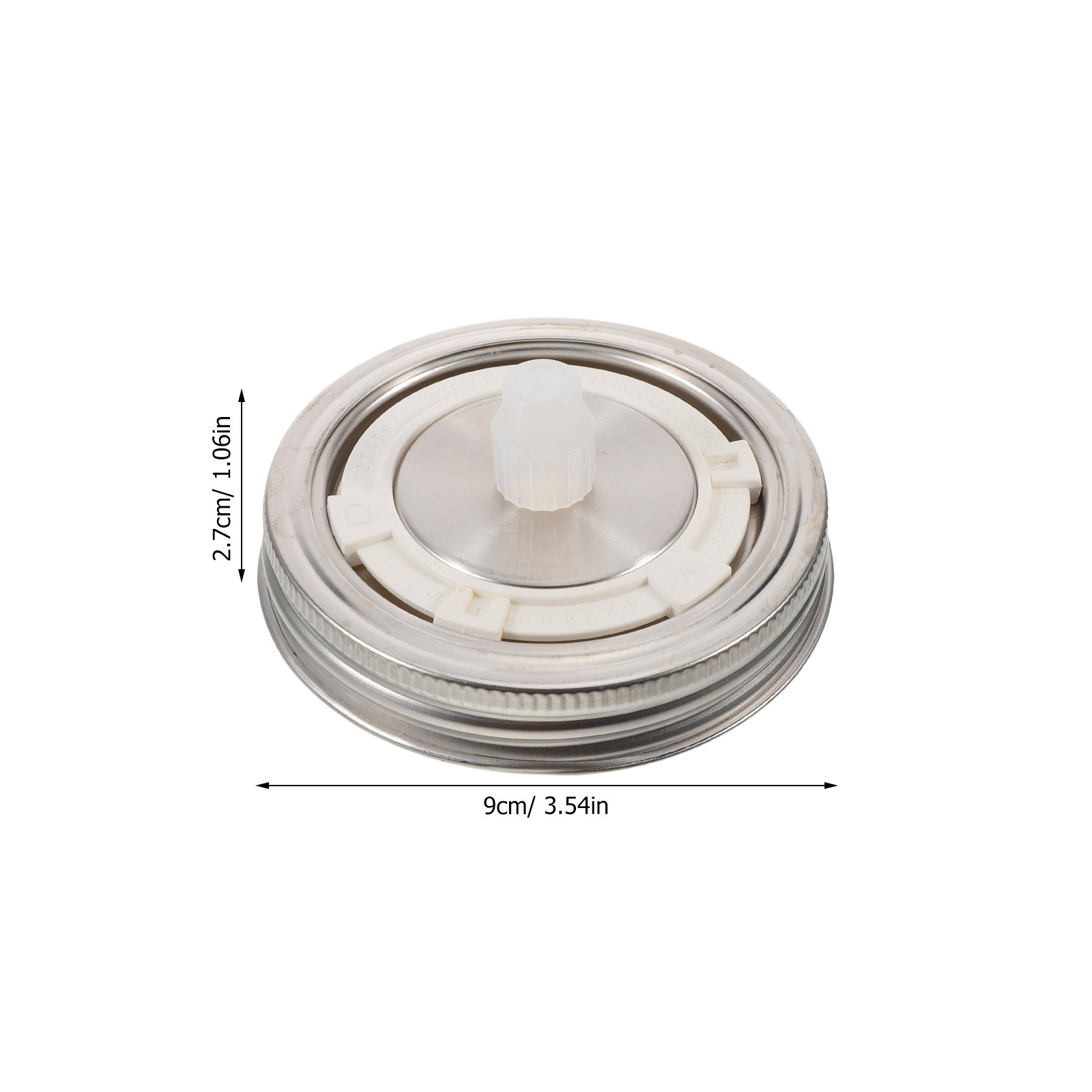 2Pcs Airlock Fermentation Lids - огляд і ціна Mason Jar Wide Mouth