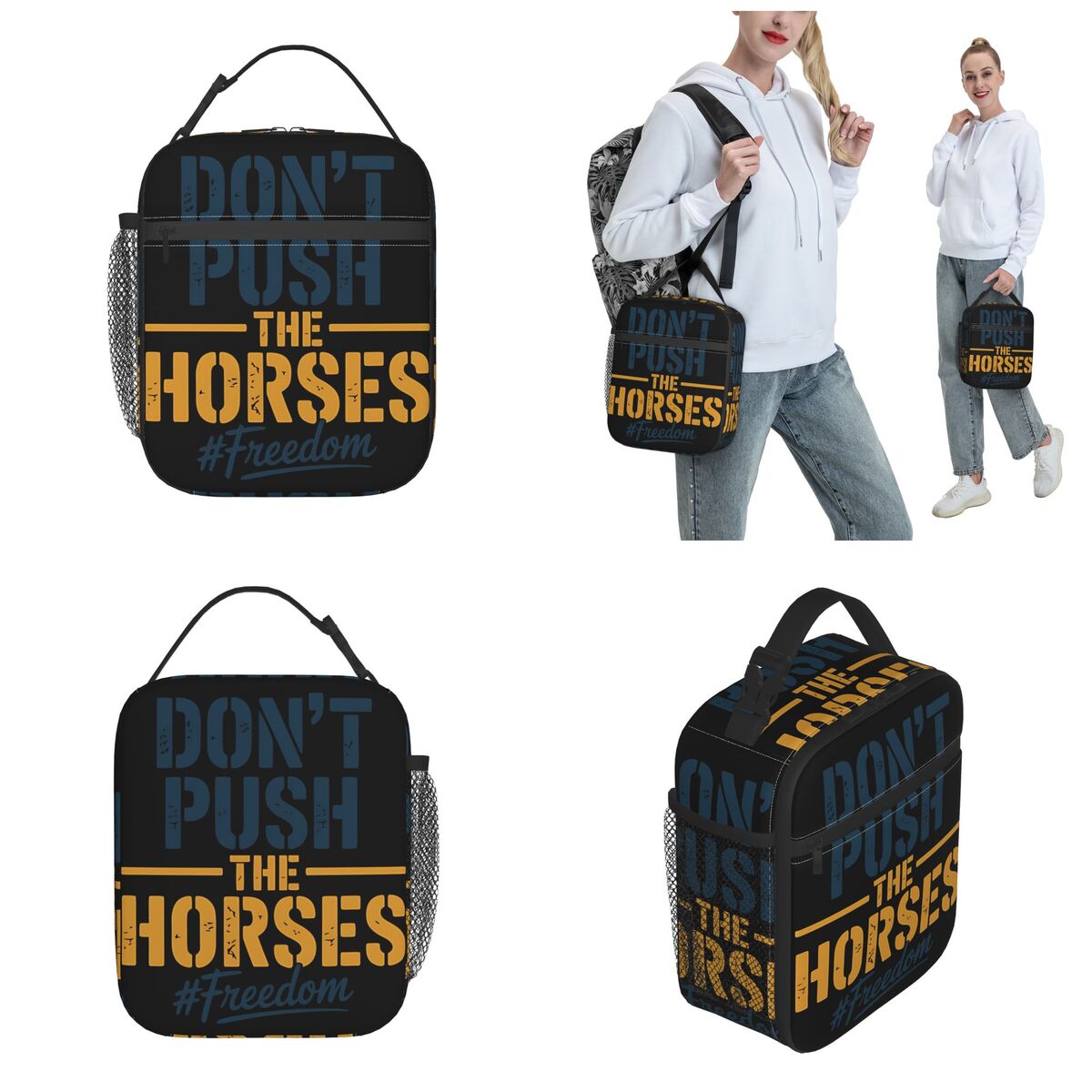Don't Push The Horses Merch In - огляд і ціна Food Storage Quotes