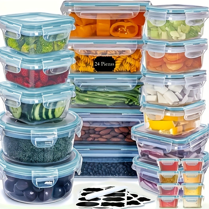 48PCS BPA-Free Food Storage Se - огляд і ціна Food Storage Ideas
