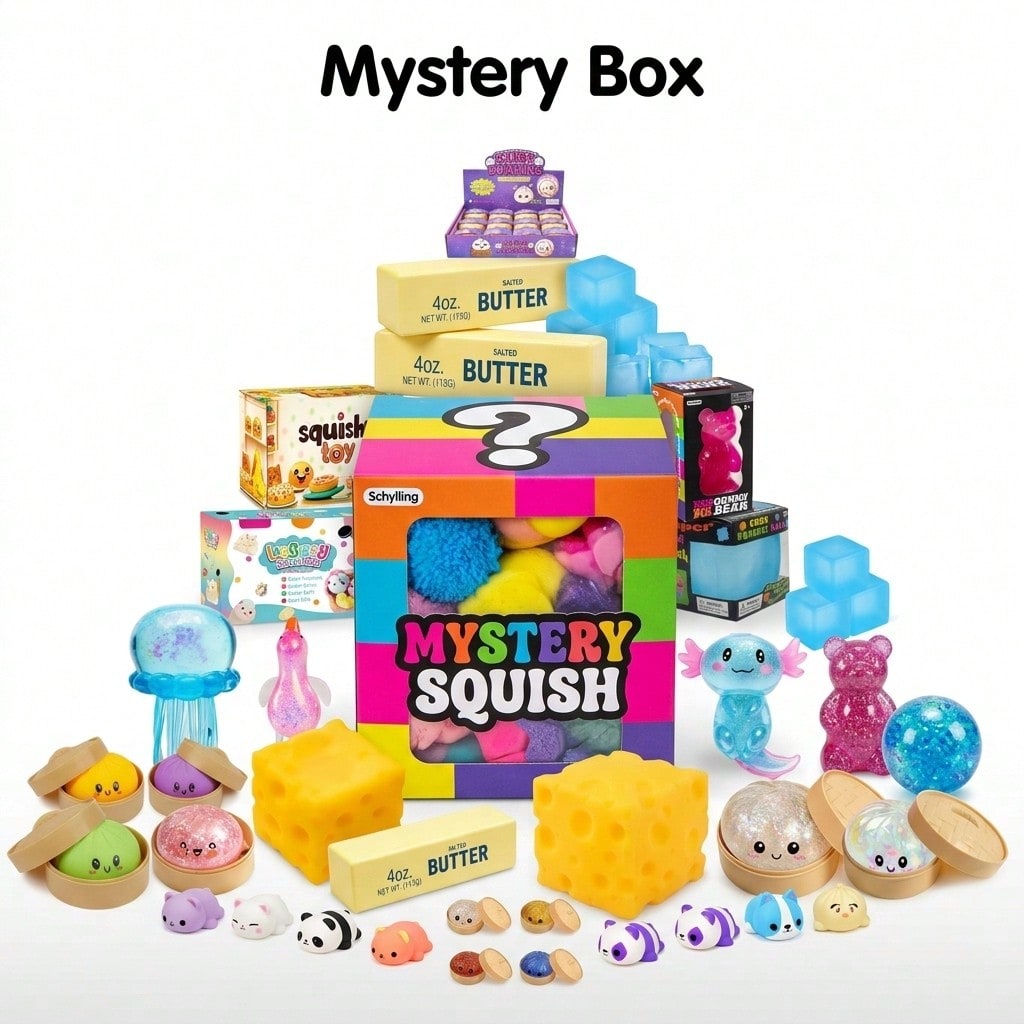 Surprise Box-Slow Rise Squishy - огляд і ціна Food Storage Lock Box