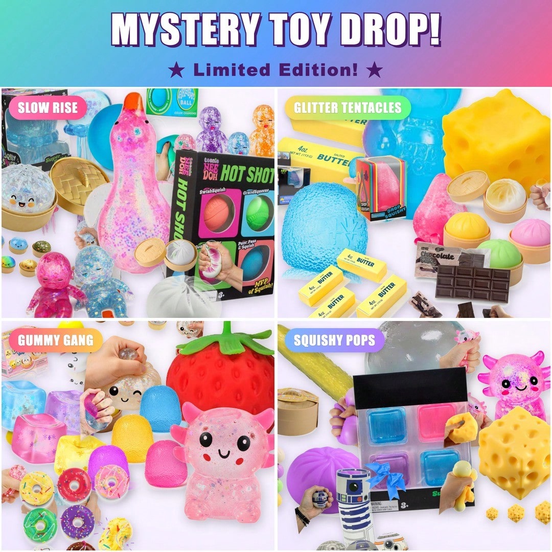 Surprise Box-Slow Rise Squishy - огляд і ціна Food Storage Lock Box