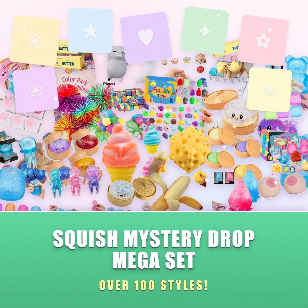 Surprise Box-Slow Rise Squishy - огляд і ціна Food Storage Lock Box