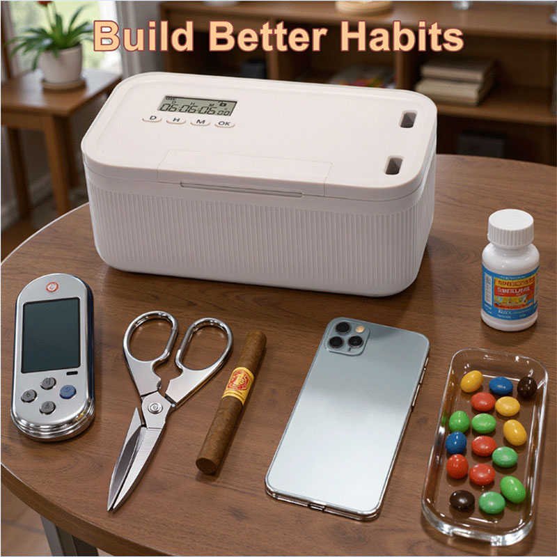 Timed Lock Box 2 Modes Timer L - огляд і ціна Food Storage With Lock