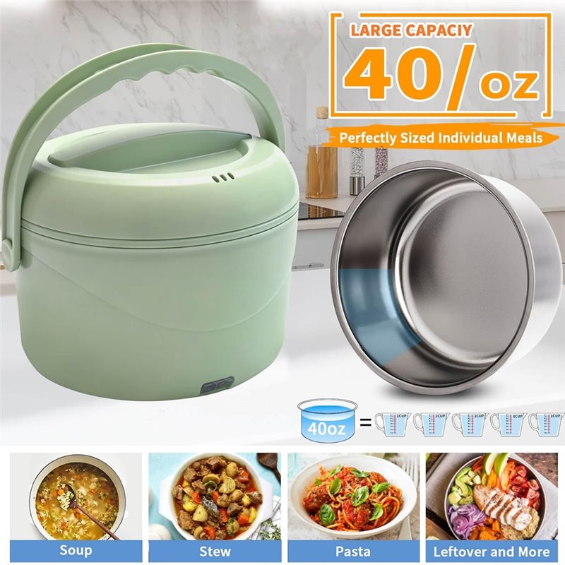 [B25B!】 Portable 80W Electric  - огляд і ціна Portable Food Warmer