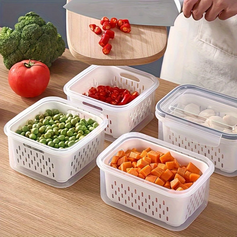 Fridge Food Storage Container  - огляд і ціна Food Storage Jar Set