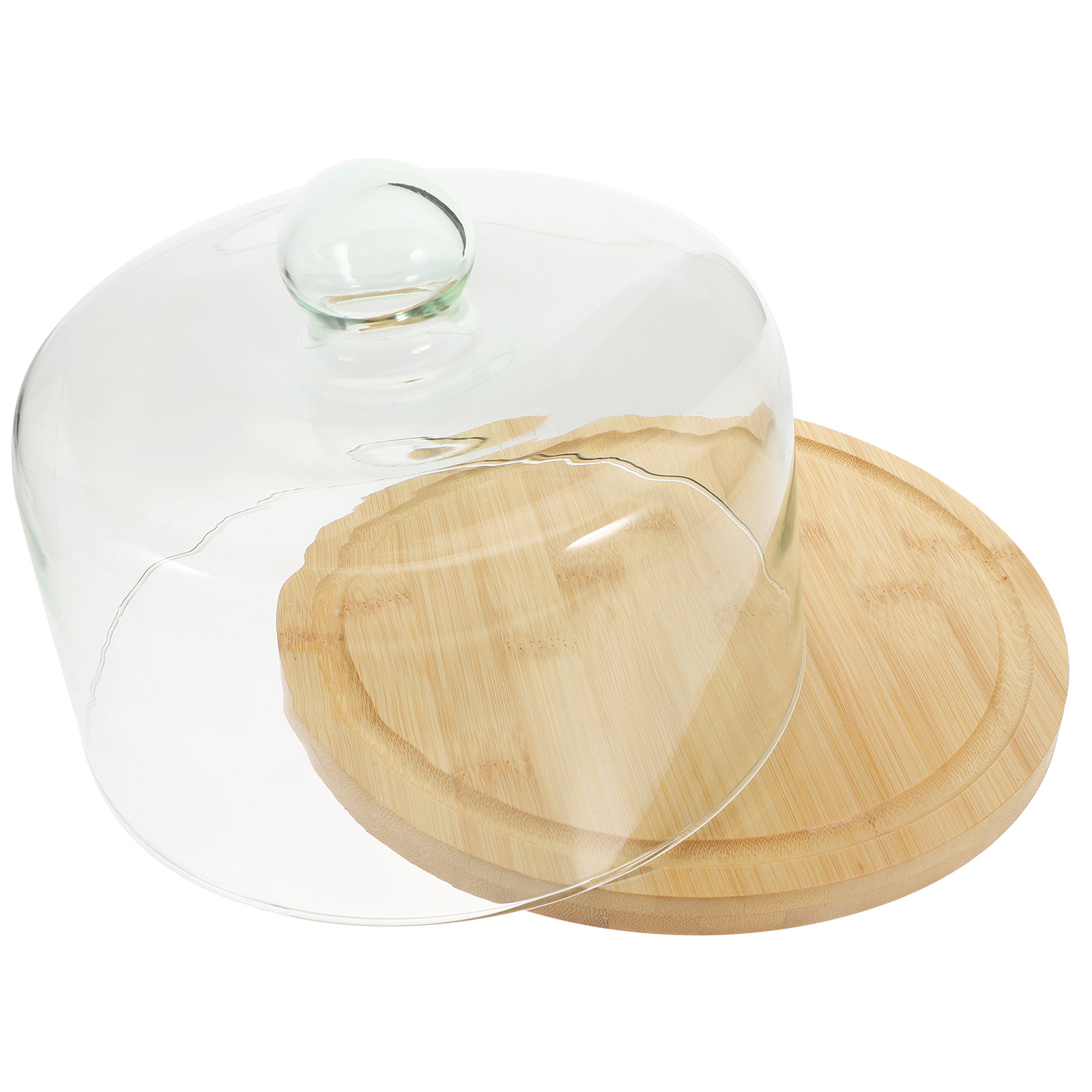 1Set Cake Glass Dome Protectiv - огляд і ціна Food Storage Glass