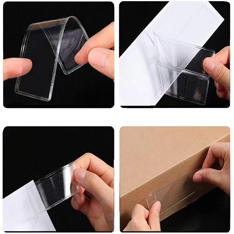 10Pcs Transparent PVC Adhesive - огляд і ціна Food Storage Jar Labels