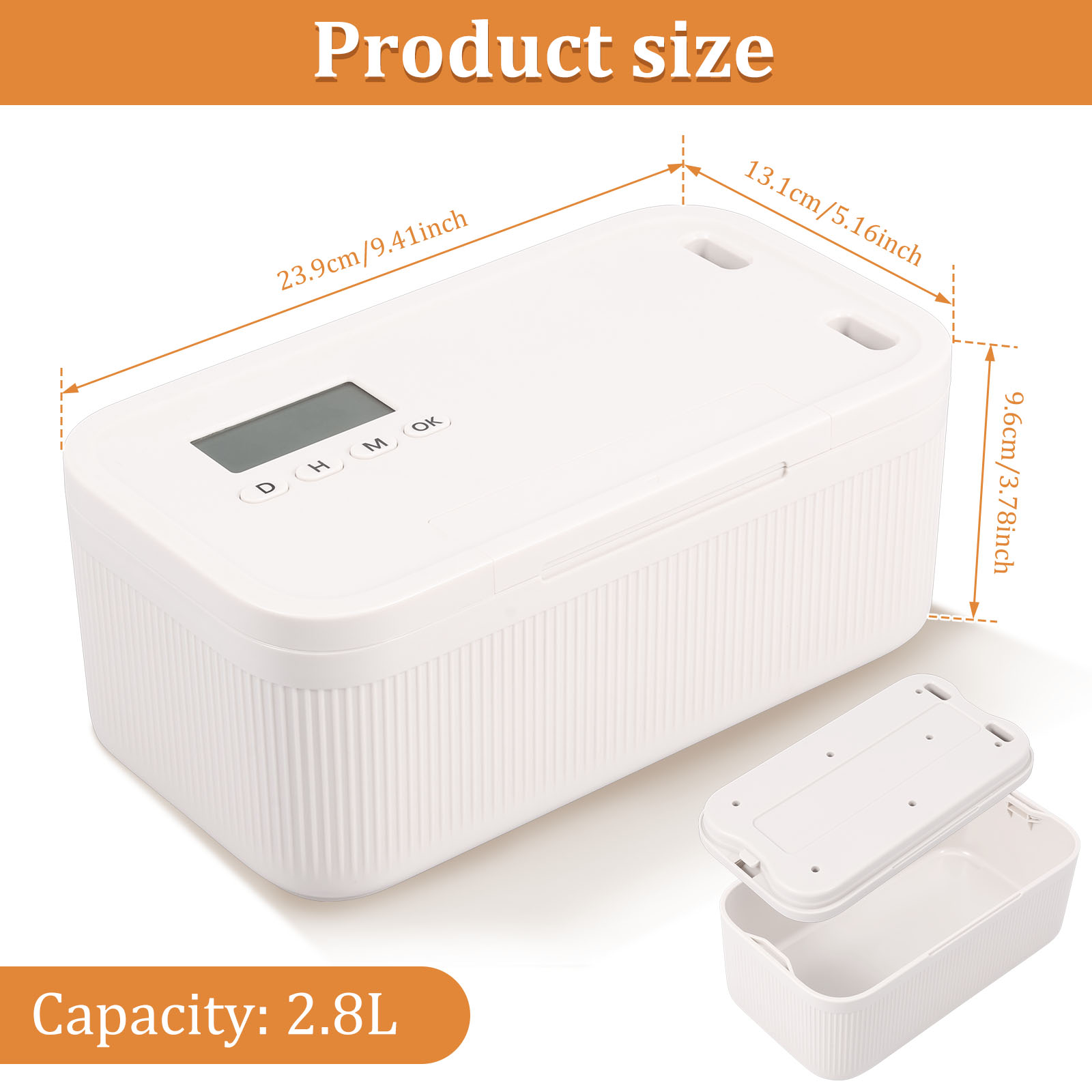 Timed Lock Box with Timer Self - огляд і ціна Food Storage Lock Box